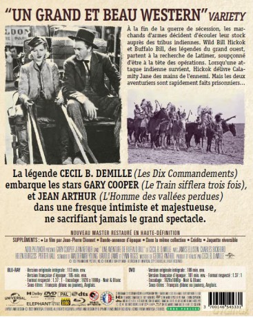 The Plainsman (Niezwyciężony Bill) [Blu-Ray]+[DVD]