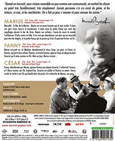 Marius / Fanny / Cesar (Mariusz / Fanny / Cezar) [3xBlu-Ray]