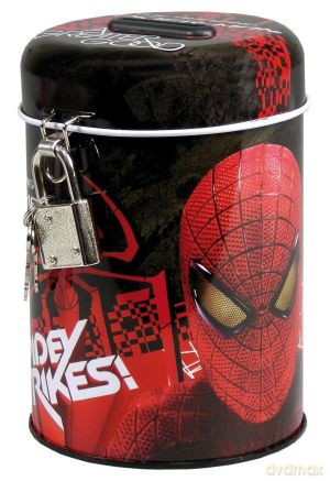 Skarbonka z kłódką Amazing Spider-Man [KSIĄŻKA]