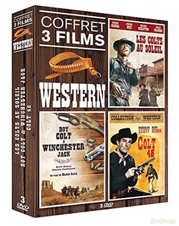 Western n° 1-Coffret 3 Films Soleil + Roy Winchester Jack + Colt 46