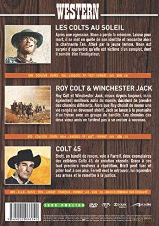 Western n° 1-Coffret 3 Films Soleil + Roy Winchester Jack + Colt 46