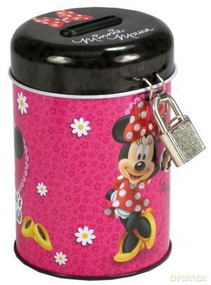 Skarbonka z kłódką Myszka Minnie [KSIĄŻKA]