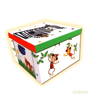 Składane, kartonowe pudełko. Zwierzęta. Marzipan [KSIĄŻKA]