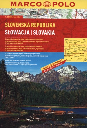 Słowacja. Atlas drogowy. Marco Polo [KSIĄŻKA]