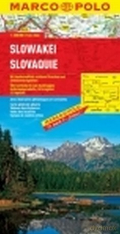 Słowacja. Mapa Marco Polo w skali 1:300 000 [KSIĄŻKA]