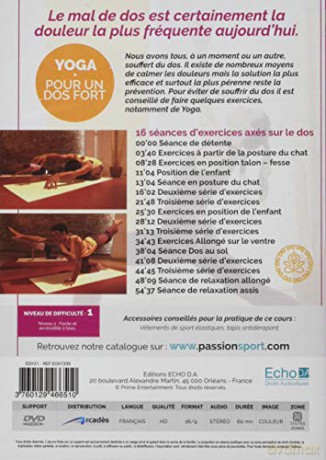 Yoga pour Un Dos Fort