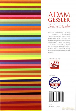 Smaki na 52 tygodnie - Adam Gessler [KSIĄŻKA]
