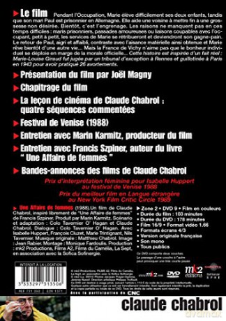 Story of Women (Sprawa kobiet) [DVD]
