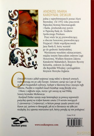 Sonety rzymskie - Andrzej Maria kardynał Deskur [KSIĄŻKA]