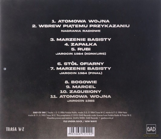 New: Atomowa Wojna [CD]