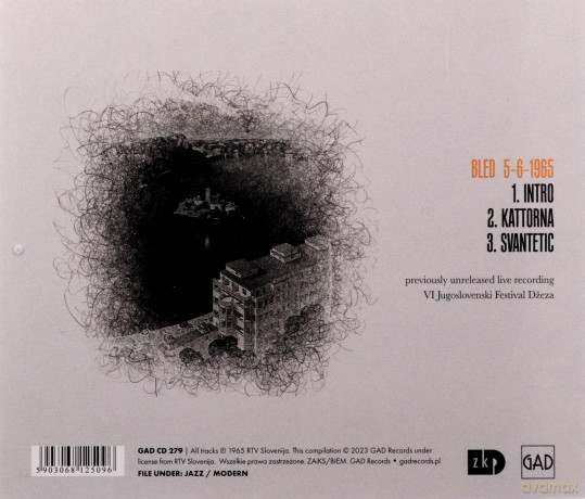 Krzysztof Komeda Quintet: Live In Blend 1965 [CD]