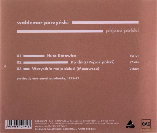 Waldemar Parzyński: Pejzaż Polski [CD]
