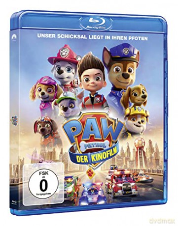 PAW Patrol: The Movie (Psi Patrol: Film) [Blu-Ray]