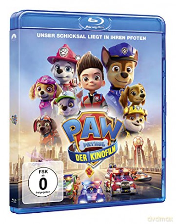 PAW Patrol: The Movie (Psi Patrol: Film) [Blu-Ray]