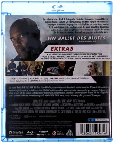 The Equalizer 3 - The Final Chapter (Bez litości 3. Ostatni rozdział) [Blu-Ray]