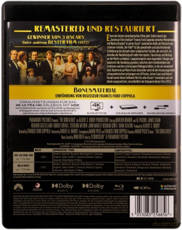 Ojciec Chrzestny [Blu-Ray 4K]