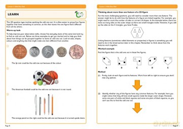 1 11 Non Verbal Reasoning 2d - Teachitright [KSIĄŻKA]