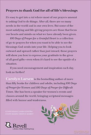 100 Days Of Prayer For A Grateful Heart - Carolyn Larsen [KSIĄŻKA]