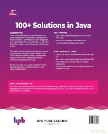 100+ Solutions In Java: Everything You N - Dhruti Shah [KSIĄŻKA]