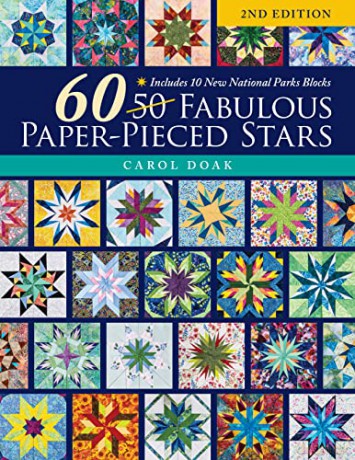60 Fabulous Paper Pieced Stars - Carol Doak [KSIĄŻKA]