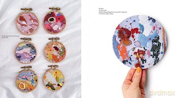 Abstract Embroidery - Emily Botelho [KSIĄŻKA]