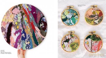 Abstract Embroidery - Emily Botelho [KSIĄŻKA]