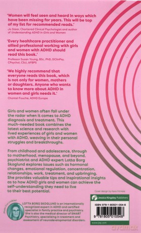 Adhd Girls To Women - Lotta Borg Skoglund [KSIĄŻKA]