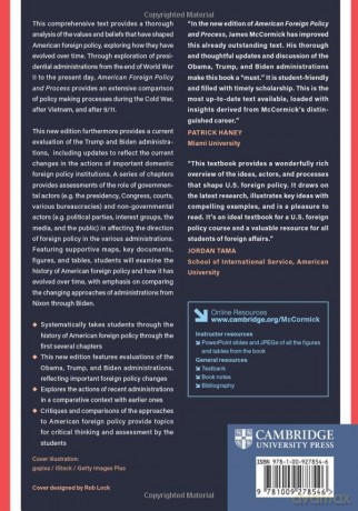 American Foreign Policy And Process - Mccormick James M. [KSIĄŻKA]