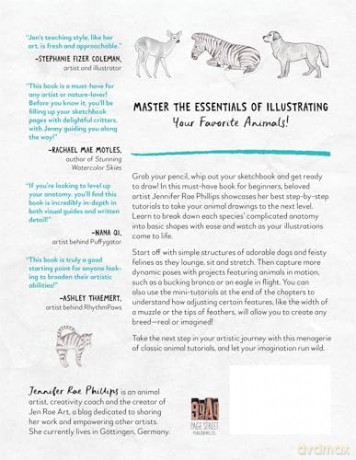 Animal Drawing Primer - Jennifer Phillips [KSIĄŻKA]