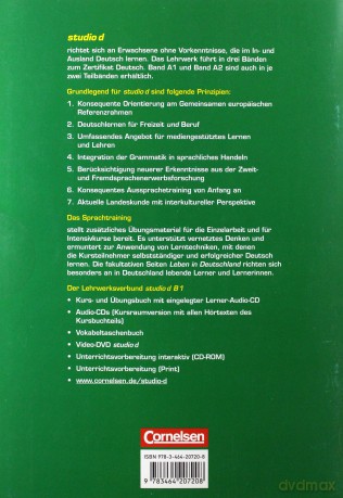 studio d b1. Gesamtband 3 (Einheit 1-10) [KSIĄŻKA]