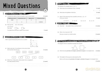 Aqa Gcse 9 1 Maths F Exam Skil [KSIĄŻKA]