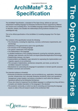 Archimater 3.2 Specification - Open Group [KSIĄŻKA]