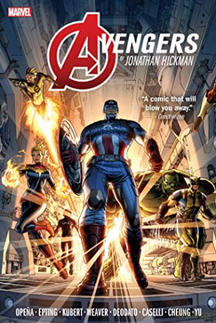 Avengers By Jonathan Hickman Omnibus V1 - Jonathan Hickman [KSIĄŻKA]