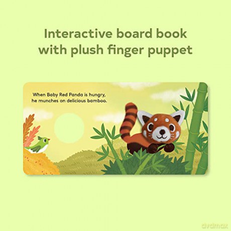 Baby Red Panda Finger Puppet Book - Yu-Hsuan Huang [KSIĄŻKA]