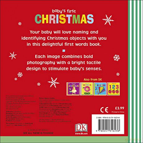Babys First Christmas - Dk [KSIĄŻKA]
