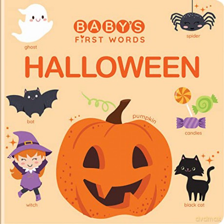Babys First Words Halloween [KSIĄŻKA]