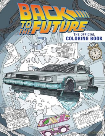 Back To The Future/Official Coloring Bk - Insight Editions [KSIĄŻKA]