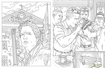 Back To The Future/Official Coloring Bk - Insight Editions [KSIĄŻKA]
