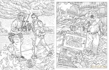 Back To The Future/Official Coloring Bk - Insight Editions [KSIĄŻKA]