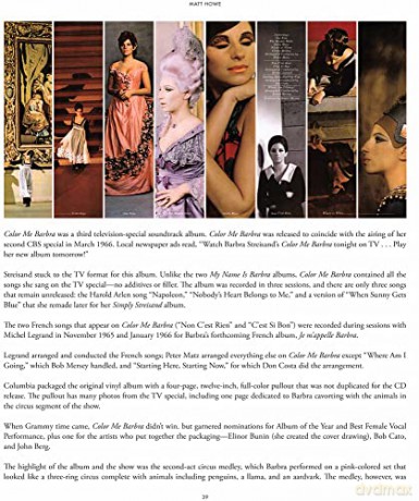 Barbra Streisand The Albums The Single - Matt Howe [KSIĄŻKA]