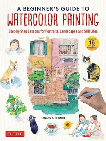 Beginners Guide To Watercolor Painting - Takako Miyoshi [KSIĄŻKA]
