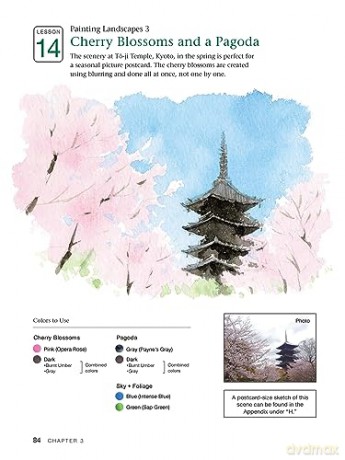 Beginners Guide To Watercolor Painting - Takako Miyoshi [KSIĄŻKA]