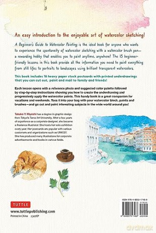 Beginners Guide To Watercolor Painting - Takako Miyoshi [KSIĄŻKA]