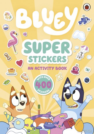 Bluey Super Stickers [KSIĄŻKA]
