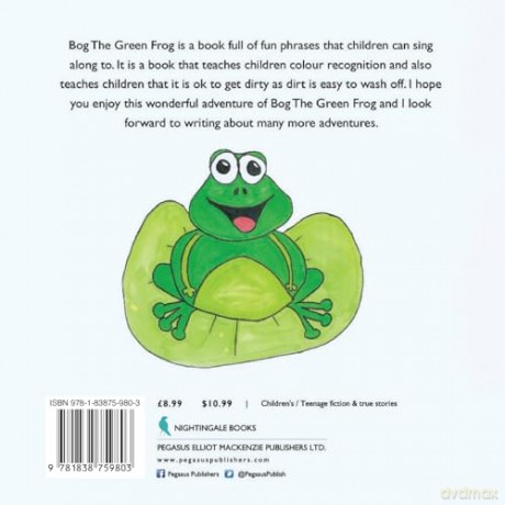 Bog The Green Frog - Sharleen Williams [KSIĄŻKA]