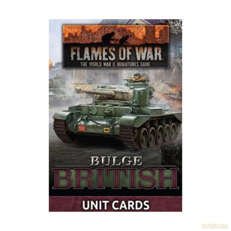 Bulge British Unit Cards [KSIĄŻKA]