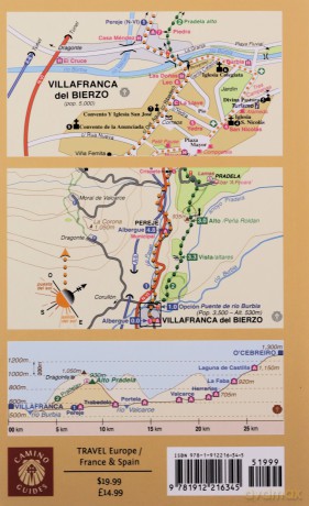 Camino De Santiago Maps Fifteenth Editio - John Brierly [KSIĄŻKA]