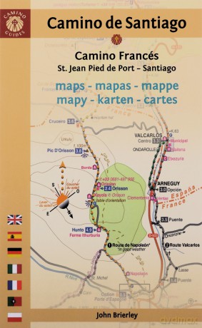 Camino De Santiago Maps Fifteenth Editio - John Brierly [KSIĄŻKA]