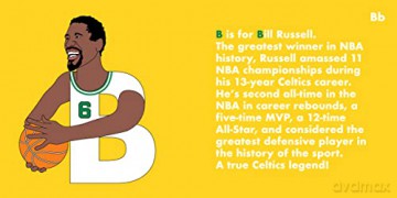 Celtics Legends Alphabet - Beck Feiner [KSIĄŻKA]