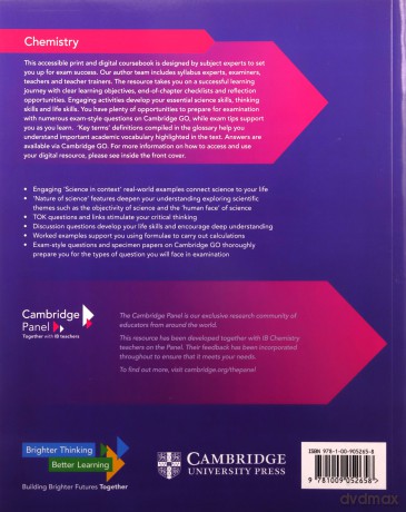 Chemistry For The Ib Diploma Coursebook - Steve Owen [KSIĄŻKA]